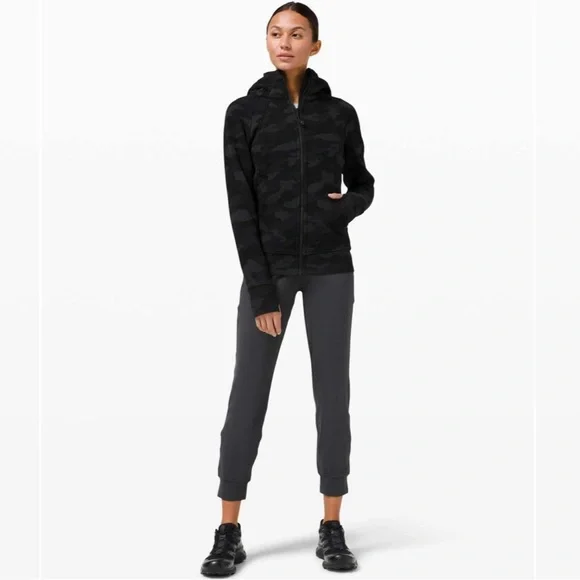 Lululemon Scuba Hoodie Light Cotton Fleece Heritage 365 Camo Deep Coal Multi 8 - Picture 5 of 12